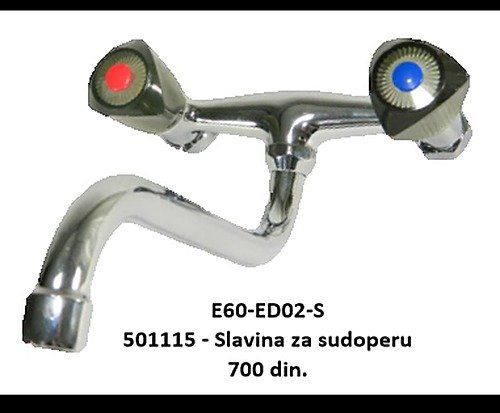 Slavina E60-ED02-S