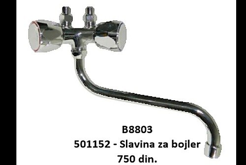Slavina za bojler