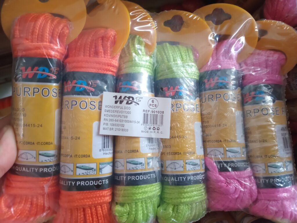 Svetleće PP uže 4mmx10m 901038