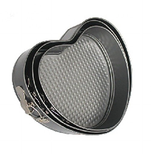 Kalup sa odvojivim dnom srce prirodni 15cm 802081