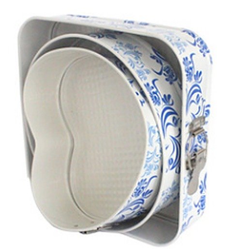 Kalup sa odvojivim dnom porcelanski cvet (set 3 kom: 24/26/28) 802120