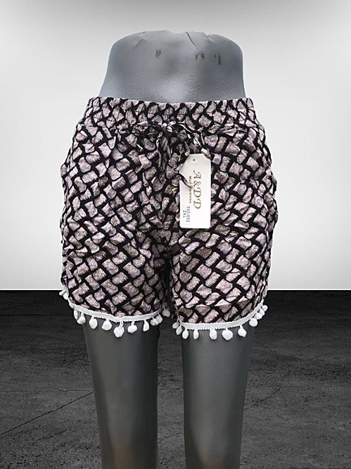 Šorc pamučni šareni 602 (XL-2XL)