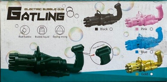 Mašina za mehure "Gatling" (roze)