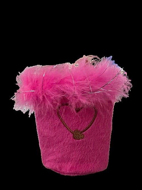 Držač za olovke srce (roze)