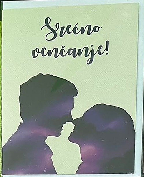 Čestitka za venčanje